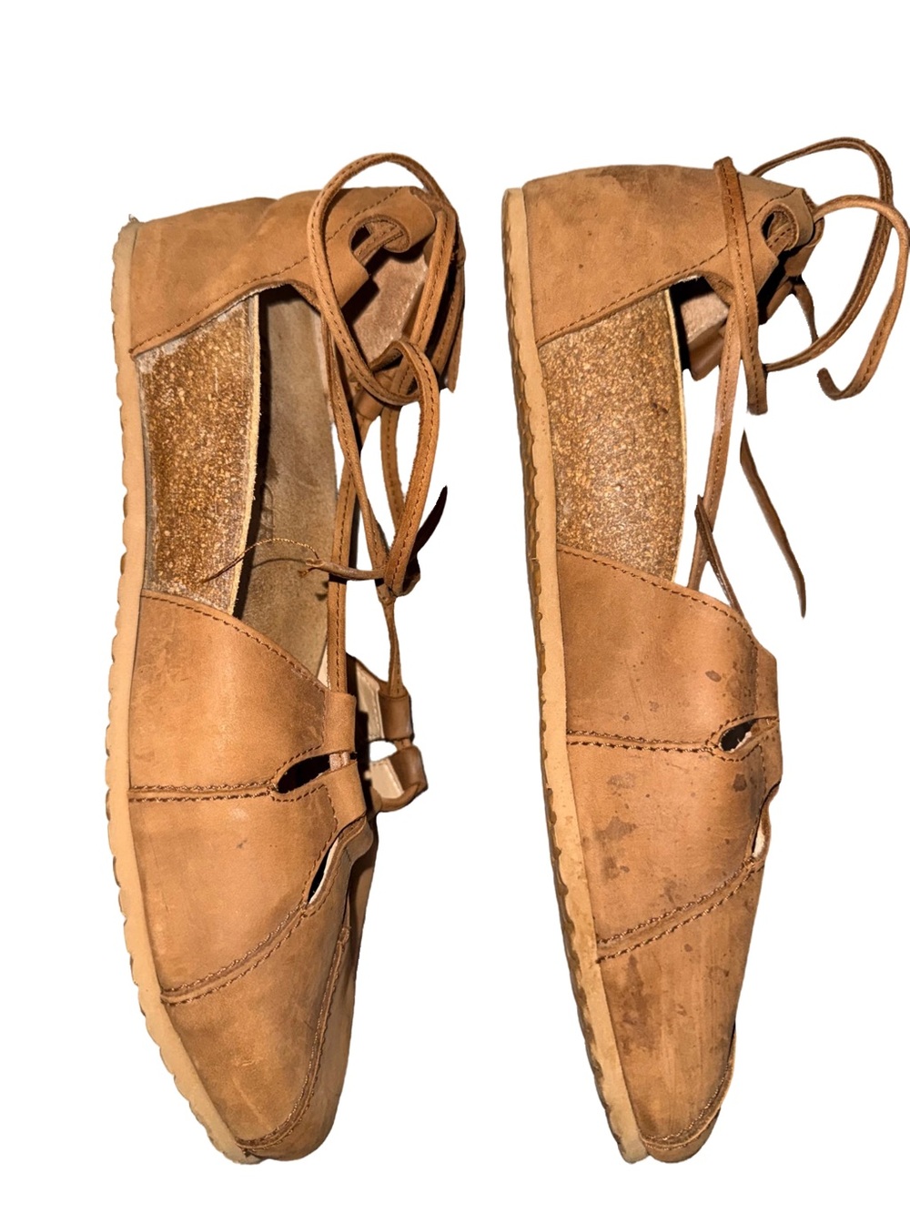 Haflinger Eva Nubuck Leather Sandals 41 / 10 - 10.5 - Picture 2 of 4